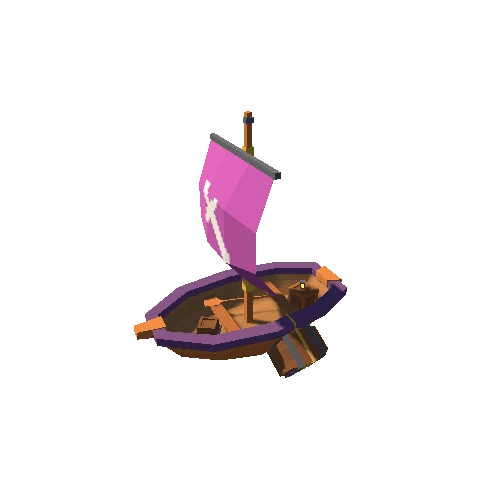 Pirate Ship 01 Sword A Purple